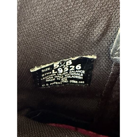 JUSTIN Youth Size 5.5 B Brown L9526 Orange Leather Square Toe Cowboy Boots Gypsy - Picture 5 of 7